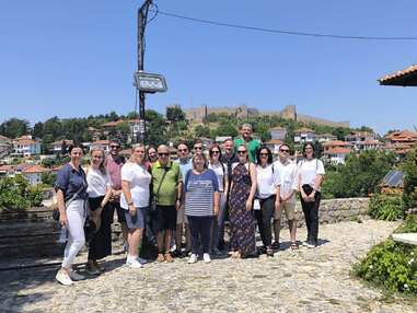 A #TASA Hálózat második koordinációs találkozója a St. Klement Egyetemen Észak-Macedóniában